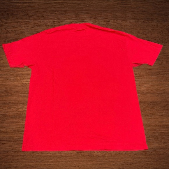 VINTAGE 2000 RUFF RIDERS PAPER TEAM T-SHIRT RAP RED  SIZE L - Picture 3 of 5